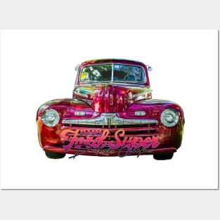 1946 Ford Super Deluxe Coupe Posters and Art